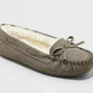 Girls' Cadi Moccasin Slippers- Cat & Jack, Size 5